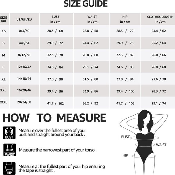 UNIQUEBELLA Women One Piece Swimsuits V Neck Tummy Control Bathing Suits Modest - Picture 6 of 6